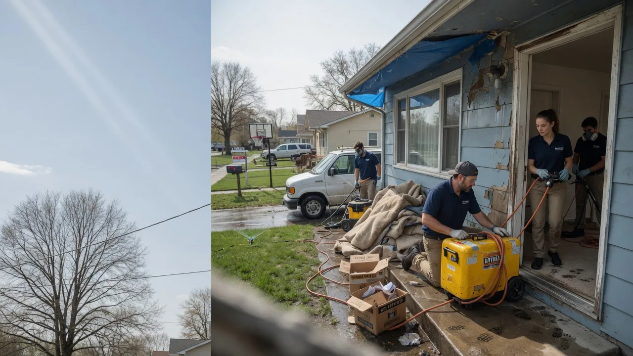 Basement Flood Cleanup in Wellman, IA near me
